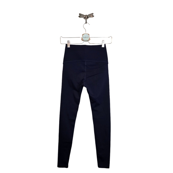 Fanka Body Sculpt Leggings (Reversible Wear) Navy Blue Lift N Curve S - Picture 3 of 15